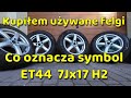 Kupiłem używane felgi, czyli jak dobrać sobie drugi komplet felg, wyjaśnienie parametrów