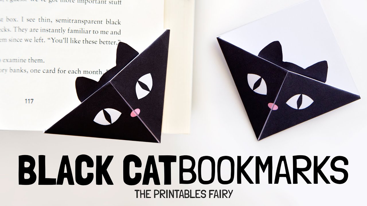 Origami Bookmark Corner, Easy Paper Bookmark