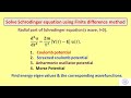 Quantum: Solve Schrodinger equation using Finite Difference Method - Part 2