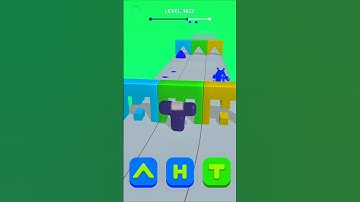 Blob Shifter 3D Level 3622 | Cubic Gaming #shorts #games #gameplay