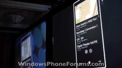 Windows Phone FourSquare demo at Microsoft MIX 2010 demo .m4v