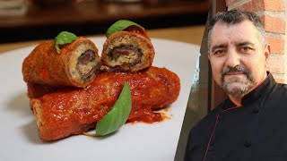 Involtini di carne al sugo  ricette e cucina #75