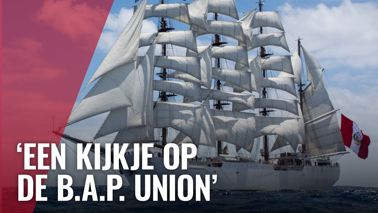 Dit Peruaanse tallship is dé blikvanger van Sail