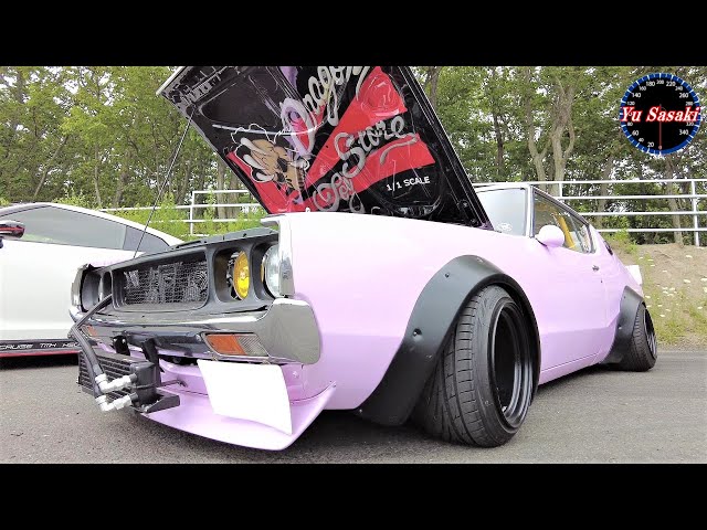 NISSAN Skyline Kenmeri 旧車ケンメリ2Dr - 札幌FINALIST杯 - YouTube
