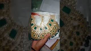 Meesho bridal jewelry wedding  ye kya bhej Diya ? unboxing meeshohaul unboxing viral full  yt