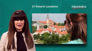 21 Ontario locations tripcentral.ca YouTube Commercial