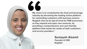 Entrepreneur Spotlight: Nugttah Founder and CEO Sumayah Alzamil