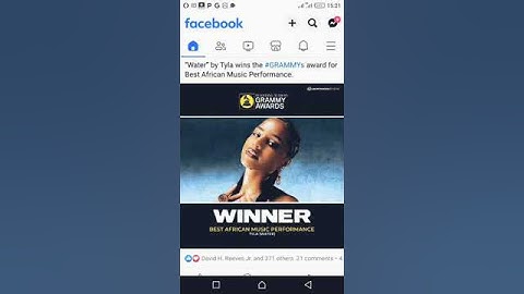 Water by Tyla wins Grammy for best African performance.