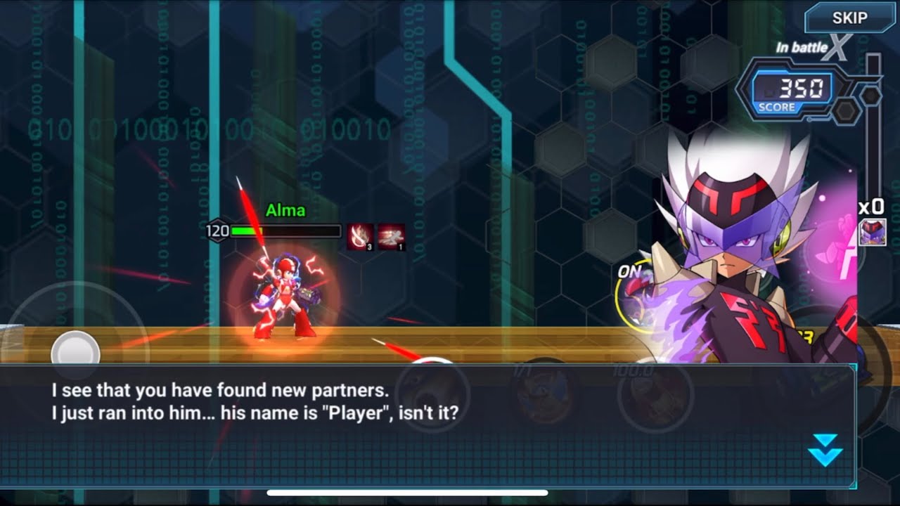 Mega Man X dive Mega Man Starforce event