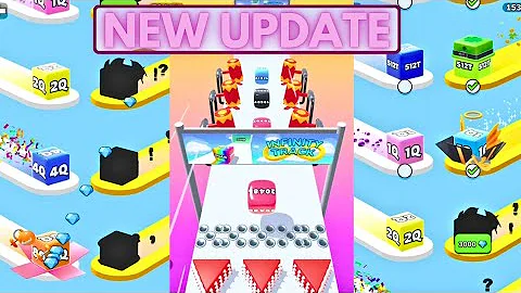 NEW UPDATE🚀 Jelly Run 2048 vs Ball Run 2048 Infinity Mode | Unlock 1Q, 2Q, 4Q, 8Q & New VIP 1Q Cube