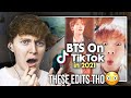 THESE EDITS THO! (BTS TikTok Compilation 2021 #6 | Reaction)