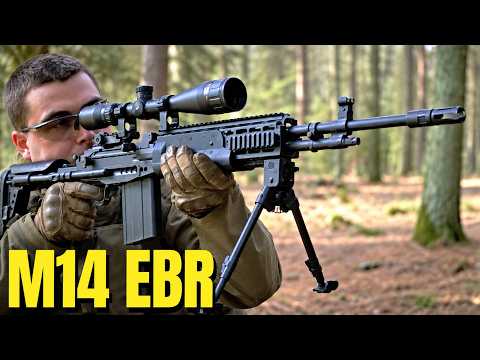 Daedalus with his WE M14 EBR Airsoft Replica