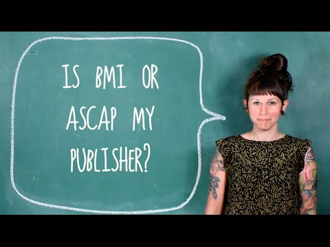 Is BMI or ASCAP my publisher?