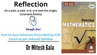 REFLECTION  | Ch-12 Ex 12A | Class 10 | ICSE | SELINA | Mathematics screenshot 5