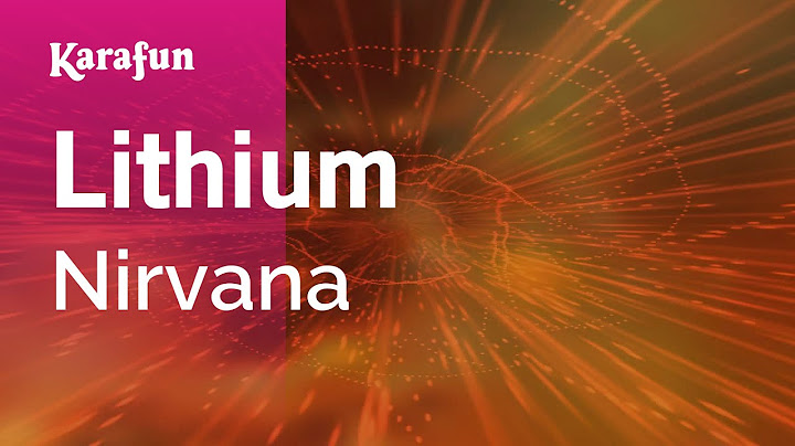 Lithium Karaoke version - Karaoke performance video thumbnail