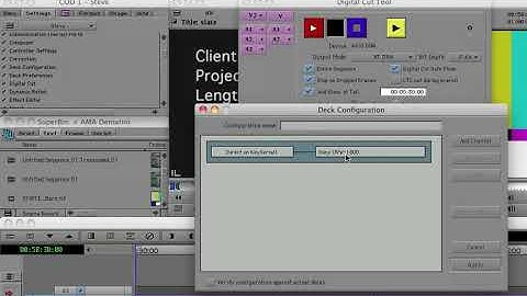 Avid Tutorial - 45 -  The Digital Cut Tool