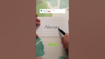 Hanasa - Learn to Write Your Name in Cursive
