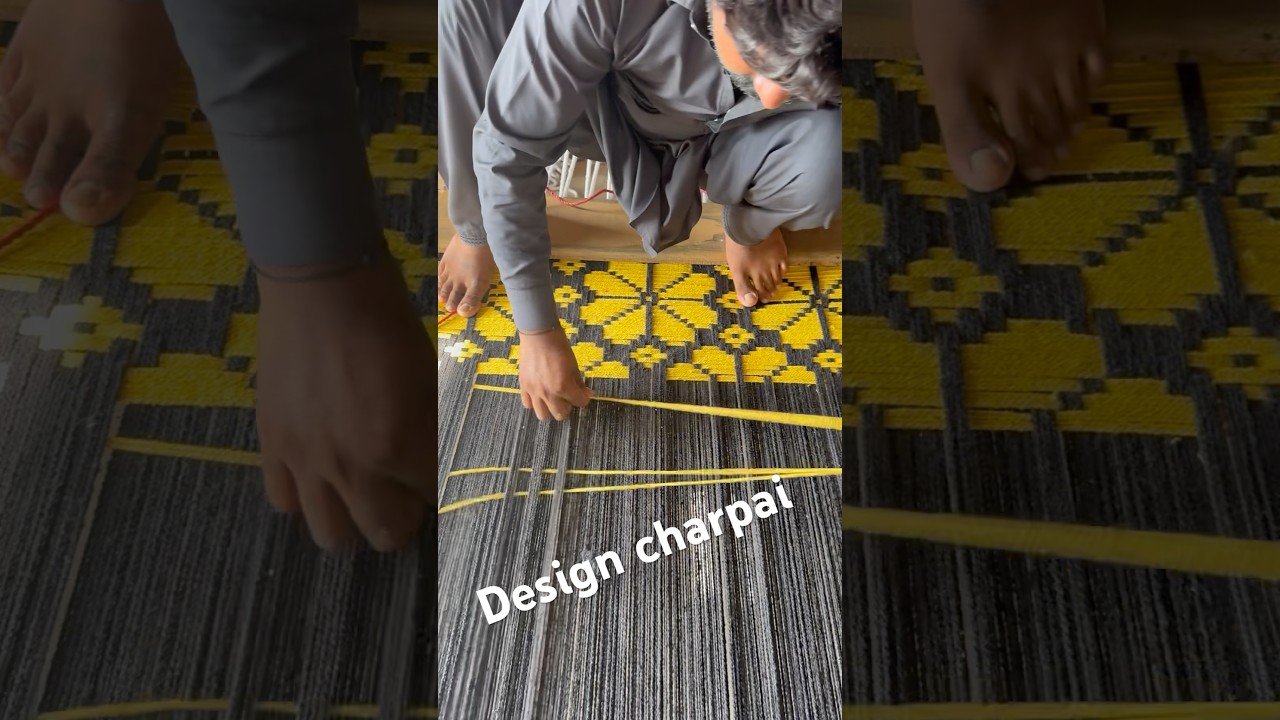 Charpai ka new design a gaya soter charpai bunnai charpai banany ka trika 