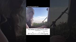 Francesca Tandoi - There Will Never Be Another You Piano Solo Transcription