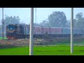 Mitali Express from Jalpaiguri to Dhaka Parbatipur is crossing the green road ।। International Train