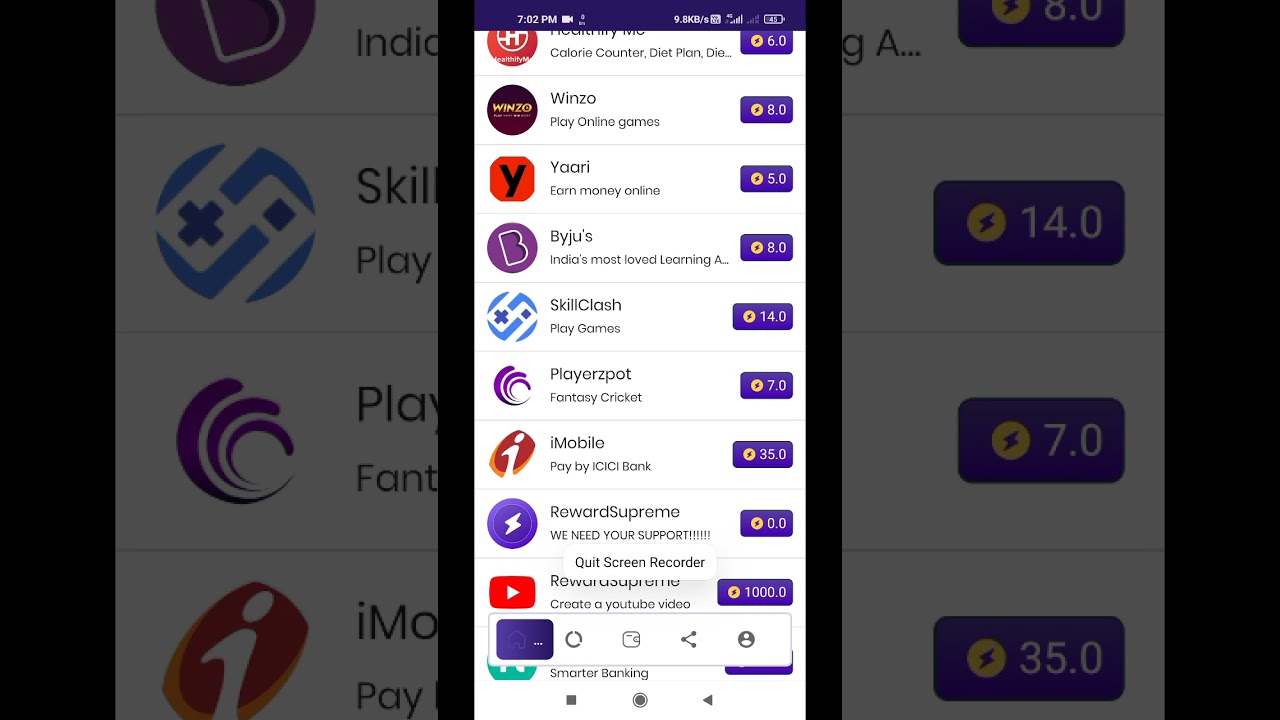 New Earning App Reward Supreme 
