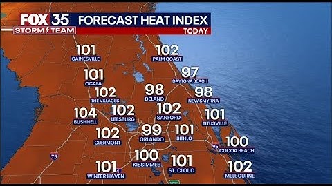 Scorching heat index soars to triple digits in Florida