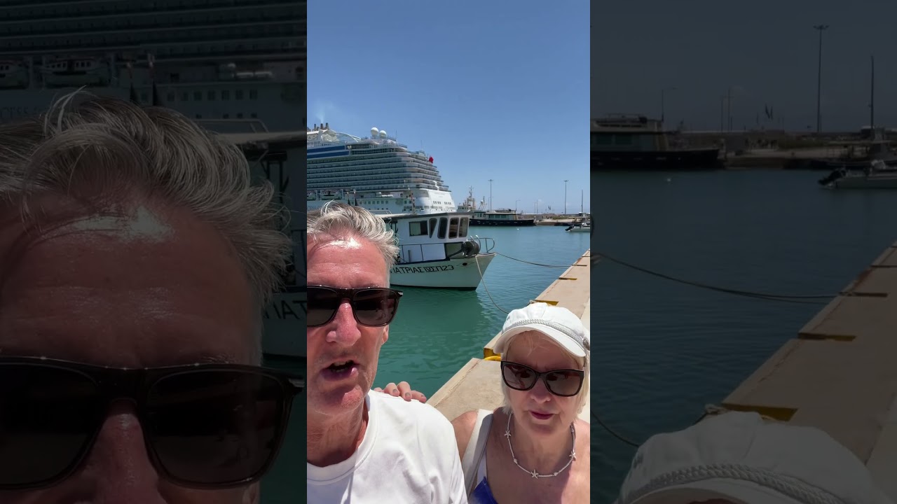 Our first visit to Katakolon in Greece    #cruisetour #cruisevlogger #cruise #enchantedprincess