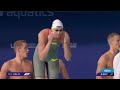 4 X 200m FREESTYLE RELAY MIXED Final  European Swimming Championship 2018