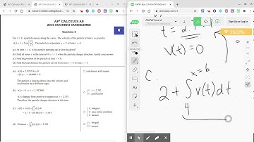AP Calc AB: FRQ 2016 #2