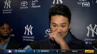 Masahiro Tanaka discusses loss to Padres