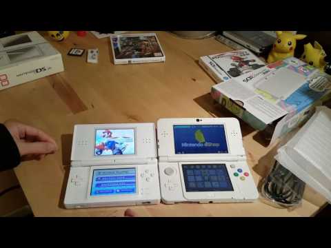 Unboxing and comparing Nintendo New 3DS and DS Lite