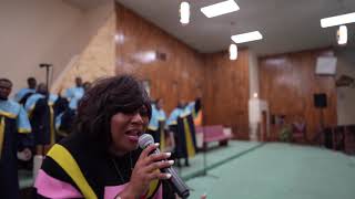 Video thumbnail of "SUGC singing “You’re The Lifter” led by Melete Woods- Terry"