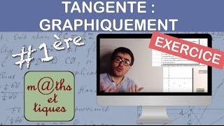 Exercice Déterminer Graphiquement Une Tangente À Une Courbe - Première