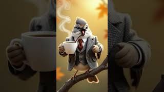 Unusual Bird, Unusual Tea! 🤪 #ViralShorts #birds #funny