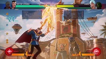 MvC:I - Dr. Strange Combo (No Stones, Button Inputs)