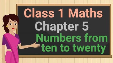 Class 1 Maths Chapter 5 