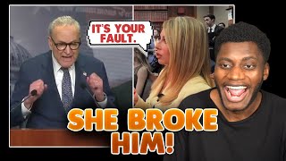 Schumer Lost It After This Reporter Fact-Checked Him On The Shutdown