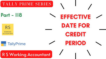 What is Effective Date in Tally Prime | Use and Importance of Effective Date in Tally Prime