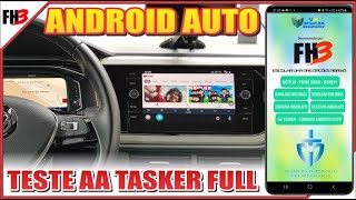 TESTE APP AA TASKER | CORREÇÃO DO ANDROID AUTO - YouTube