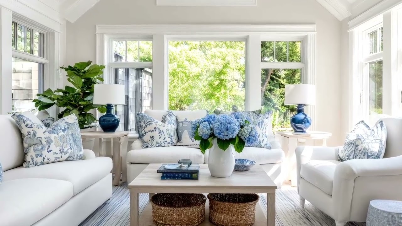 Что бы сделала Нэнси Майерс этой весной? Легкие и элегантные идеи оформления для дома мечты в 202...