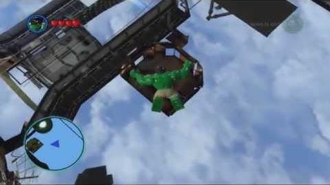 Falling Out of the Map Glitch | LEGO Marvel Super Heroes