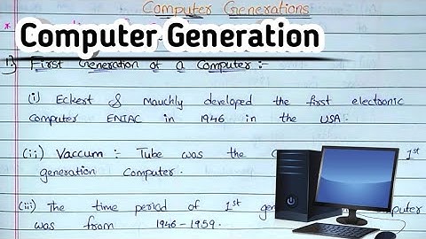 Generation of Computers 🖥️ in Telugu.| CodeWithJaveed |.