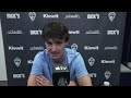 Press Conference | Paxten Aaronson on result with St. Louis, reframing opportunities