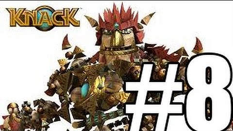 Knack Gameplay Walk Through Part 8 (Knack PS4 Gameplay)