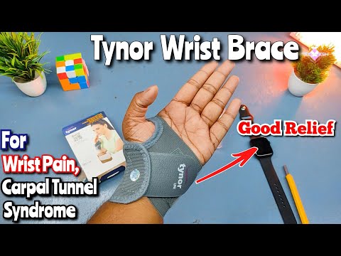 Tynor Wrist Brace | For Wrist Pain, Carpal Tunnel Syndrome | Unboxing and Review