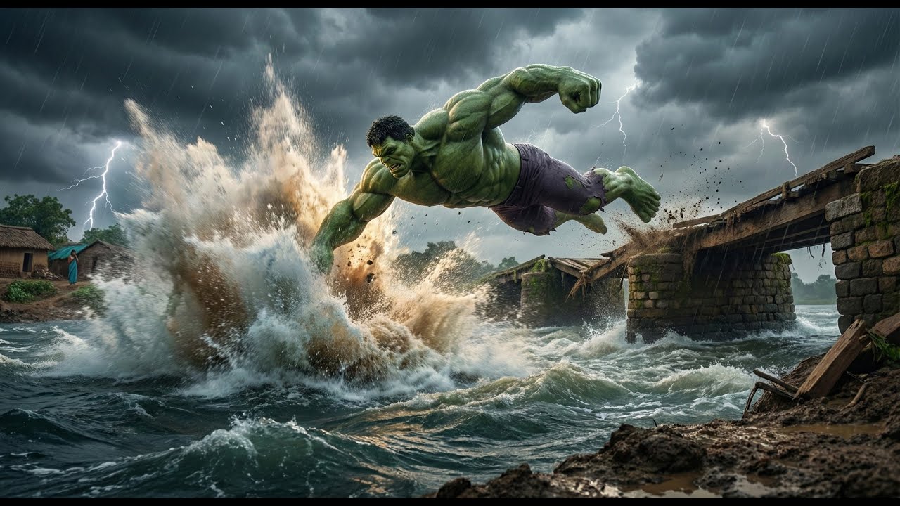 Kya Hulk Us Larki Ke Papa Ko Bacha Payega? 😱