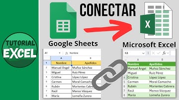 Conectar Google SHEETS con EXCEL