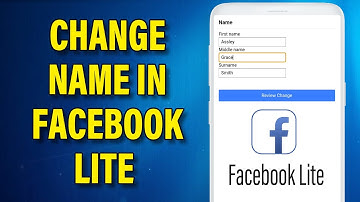 How To Change Name In Facebook Lite 2024 | Facebook Profile Name Change Help | Fb Lite App