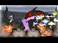 Naruto &amp; Sasuke VS Juubi Madara - Naruto X Boruto Ninja Tribes V2