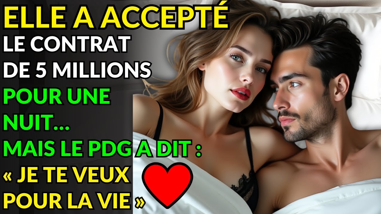 ELLE A ACCEPTÉ LE CONTRAT DE 5 MILLIONS POUR UNE NUIT… MAIS LE PDG A DIT  « JE TE VEUX POUR LA VIE »